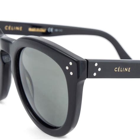 celine preppy 41801|Celine Black Sunglasses .